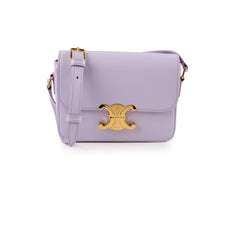 Celine Teen Triomphe Shiny Calfskin Light Lilac