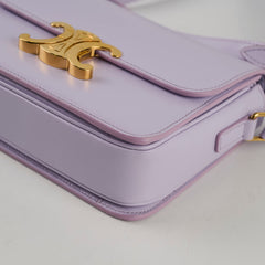 Celine Teen Triomphe Shiny Calfskin Light Lilac