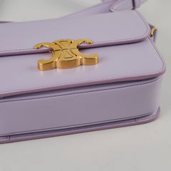 Celine Teen Triomphe Shiny Calfskin Light Lilac