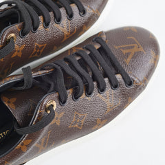 Louis Vuitton Frontrow Sneakers Monogram Size 38