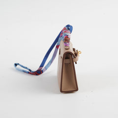 Hermes Kelly Twilly Bag Charm Argile/Bleu