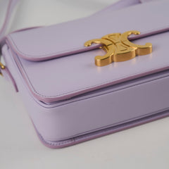 Celine Teen Triomphe Shiny Calfskin Light Lilac