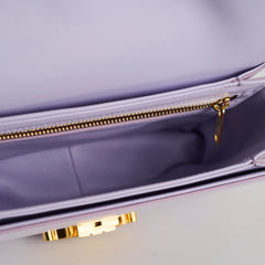 Celine Teen Triomphe Shiny Calfskin Light Lilac