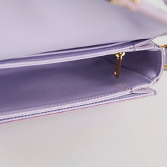 Celine Teen Triomphe Shiny Calfskin Light Lilac