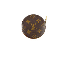 Louis Vuitton Round Coin Purse Monogram