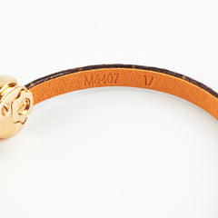 Louis Vuttion Monogram Bracelet Size 17