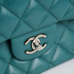 Chanel Classic Jumbo Aqua