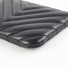 Chanel Small Chevron Black O Case