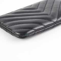 Chanel Small Chevron Black O Case