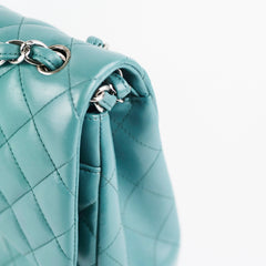Chanel Classic Jumbo Aqua