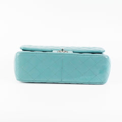 Chanel Classic Jumbo Aqua