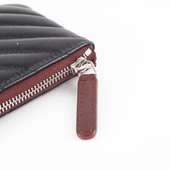 Chanel Small Chevron Black O Case