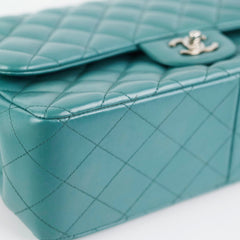 Chanel Classic Jumbo Aqua