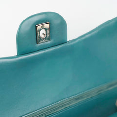 Chanel Classic Jumbo Aqua