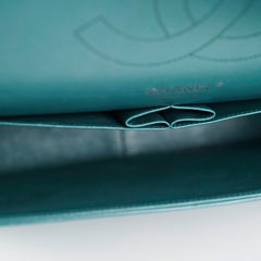 Chanel Classic Jumbo Aqua
