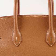 Hermès Hermes Birkin 35 Courchevel Gold GHW -C Square