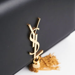 Saint Laurent Kate Medium With Tassel Black