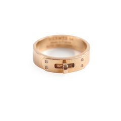 Hermes Kelly Ring 18k Small model Rose Gold Size 54