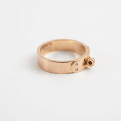 Hermes Kelly Ring 18k Small model Rose Gold Size 54