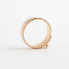 Hermes Kelly Ring 18k Small model Rose Gold Size 54