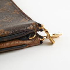 Louis Vuitton Double Zip Reverse Monogram