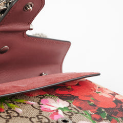 Gucci GG Supreme Blooms Super Mini Dionysus Crossbody Bag