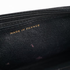 2/7 DOTD- Chanel Chevron Wallet on Chain (WOC) Lambskin Black