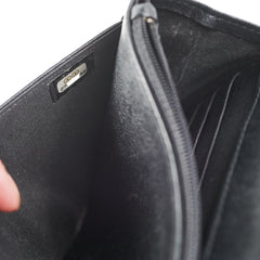 2/7 DOTD- Chanel Chevron Wallet on Chain (WOC) Lambskin Black