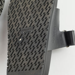 Hermes Chypre Sandals Black 38.5
