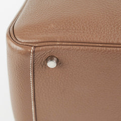 Hermes Lindy 30 Etoupe Q Square Stamp