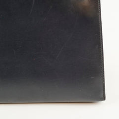 Hermès Kelly 28 Box Calf Black Gold - V Circle Stamp