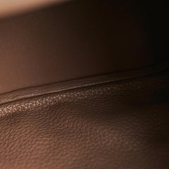 Hermes Lindy 30 Etoupe Q Square Stamp