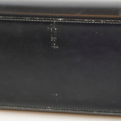 Hermès Kelly 28 Box Calf Black Gold - V Circle Stamp