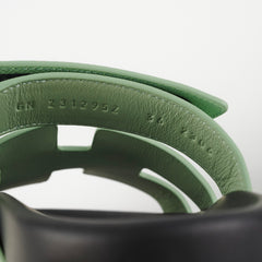 Hermes Vert Jade Sandales Chypre Size 36