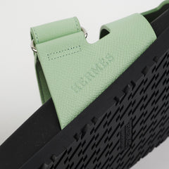 Hermes Vert Jade Sandales Chypre Size 36