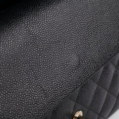 Chanel Jumbo Classic Double Flap Caviar Black