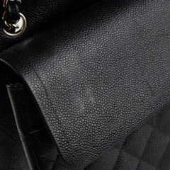 Chanel Jumbo Classic Double Flap Caviar Black