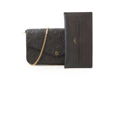 Louis Vuitton Pochette Felicie Black Monogram Empreinte