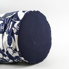 Chanel Coco Beach Backpack Blue/White 31 Series