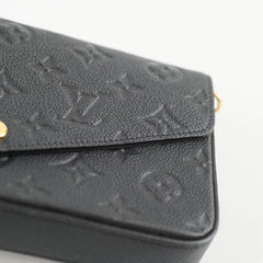 Louis Vuitton Pochette Felicie Black Monogram Empreinte