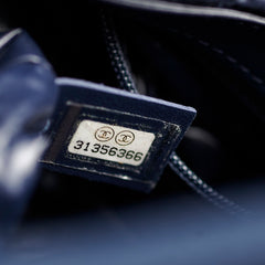 Chanel Coco Beach Backpack Blue/White 31 Series