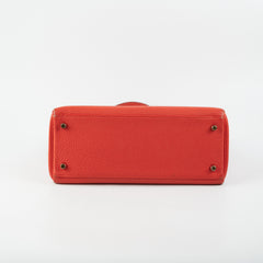 Hermes Kelly 28 Togo Capucine Stamp Q Square (2013)