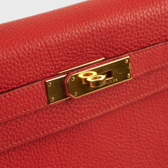Hermes Kelly 28 Togo Capucine Stamp Q Square (2013)