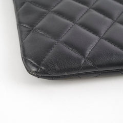Chanel Small O Case Black Lambskin