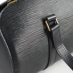 Louis Vuitton Soufflot Epi Black