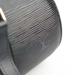 Louis Vuitton Soufflot Epi Black