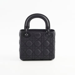 Christian Dior Lady Dior Mini Black Ultra Matte