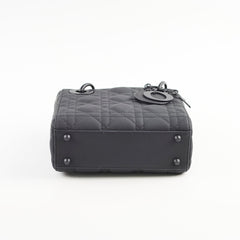Christian Dior Lady Dior Mini Black Ultra Matte