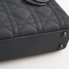 Christian Dior Lady Dior Mini Black Ultra Matte