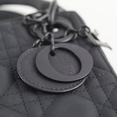 Christian Dior Lady Dior Mini Black Ultra Matte